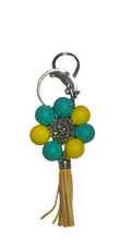 Load image into Gallery viewer, Flower keychain/purse charm(small)
