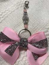 Load image into Gallery viewer, Sparkly Bow Purse Charm
