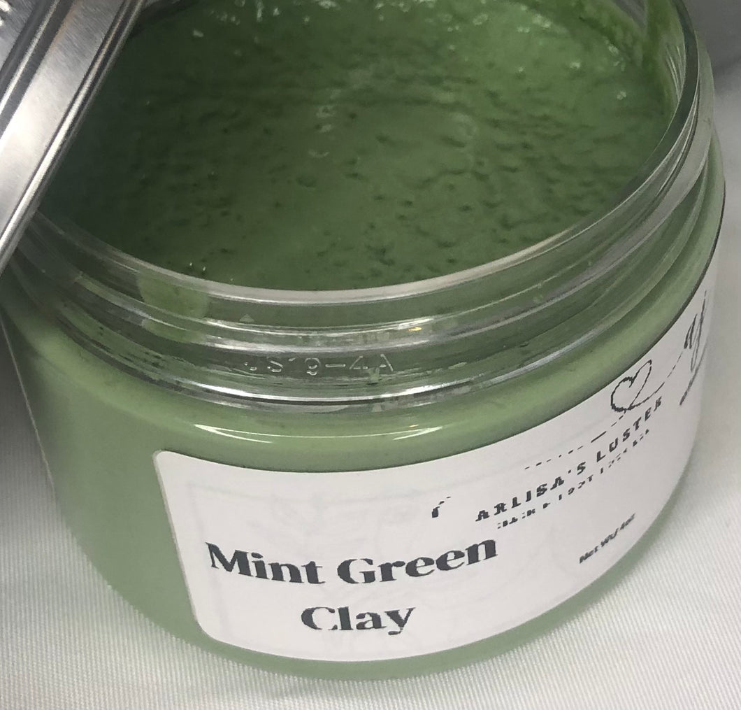 Green Mint Clay Face Mask