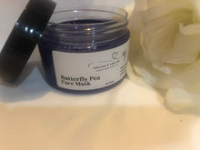 Load image into Gallery viewer, Blue Butterfly 🦋 Pea Face Mask
