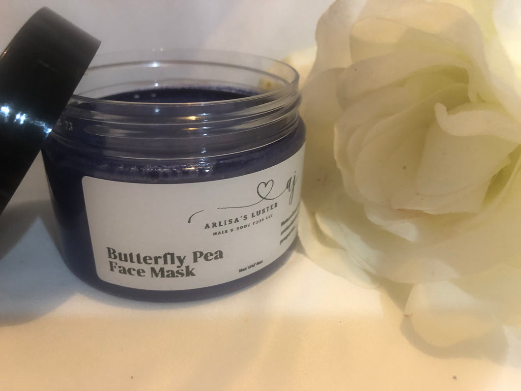 Blue Butterfly 🦋 Pea Face Mask